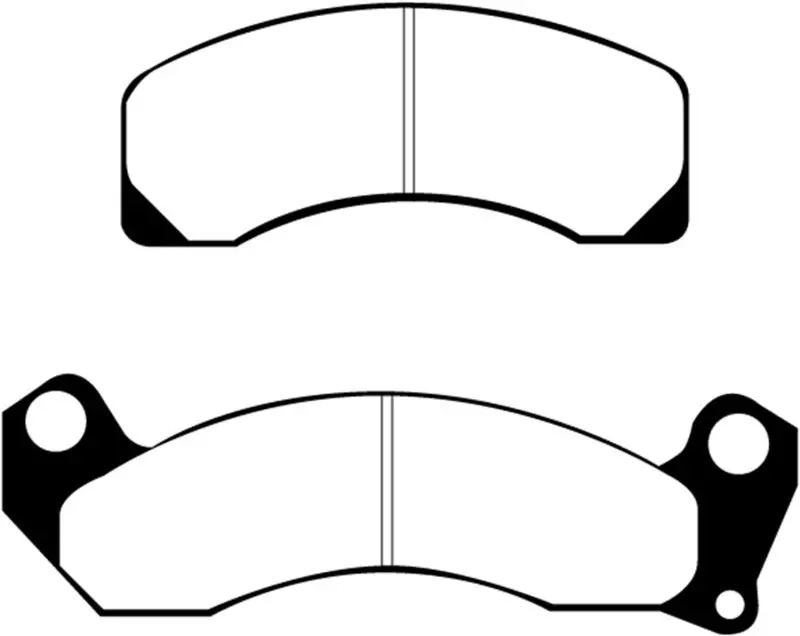 Ebc Redstuff Front Brake Pads For 1987–1991 Ford Country Squire 5.0L 1