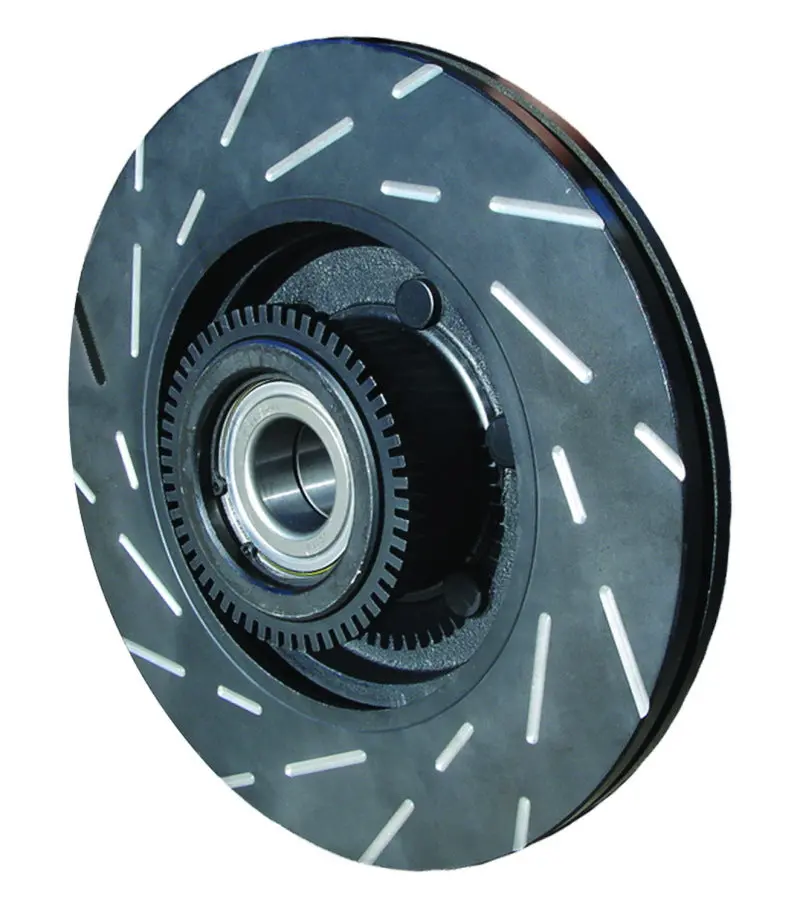 Ebc Usr Slotted Front Brake Rotors For 2006–2009 Hyundai Entourage 3.8L V6 1