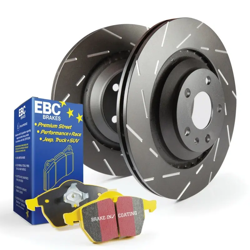 Ebc Yellowstuff S9 Performance Brake Kit – Dual-Axle Set With Usr Slotted Rotors 1