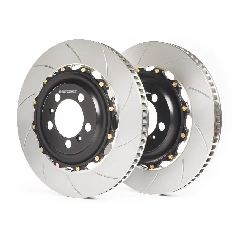 Girodisc Slotted Front Brake Rotors – For 2013–2018 Audi S6/S7 (C7 Platform) 1