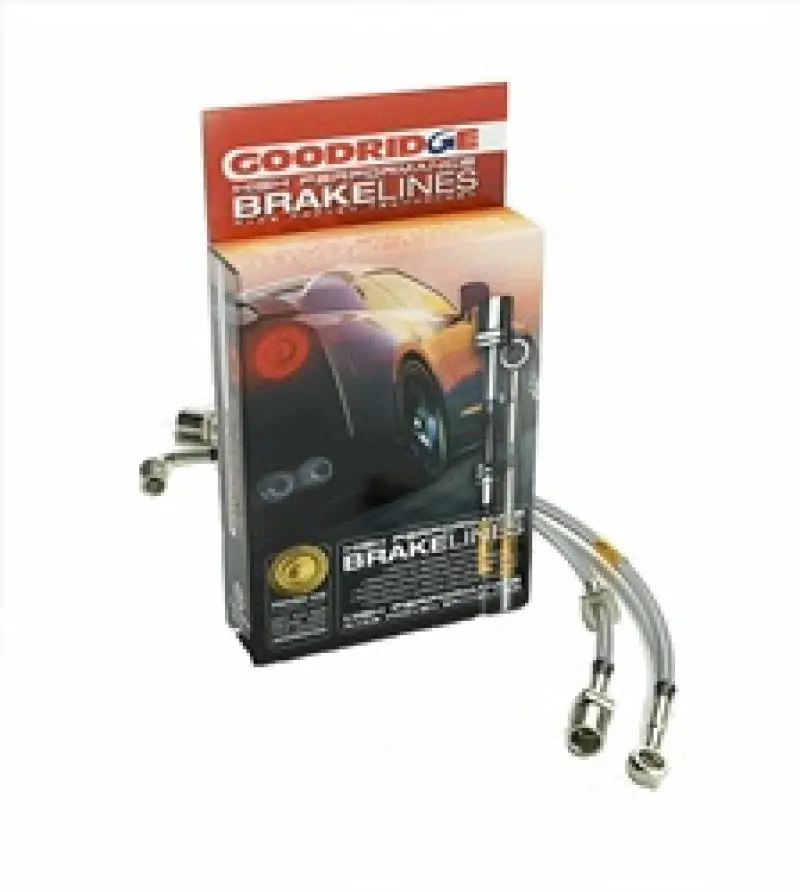 Goodridge Stainless Steel Brake Line Kit For 2007–2011 Jeep Jk Wrangler 2
