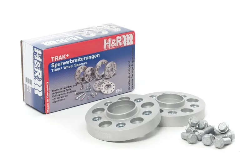 H&R Trak+ 20Mm Bolt-On Wheel Adapters – 5X112 Pcd, 57.1Mm Center Bore, M14X1.5 Thread 1