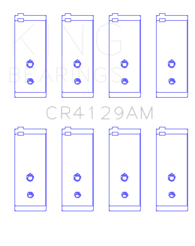 King Connecting Rod Bearing Set For Toyota 18R/21R Engines – Oversize +1.0 Mm Option 1