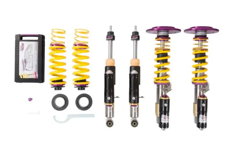 Kw Clubsport 3-Way Coilover Kit For 2015+ Bmw M3/M4 F80/F82 – Front 5-Bolt Mount, No Edc Cancellation Required 2
