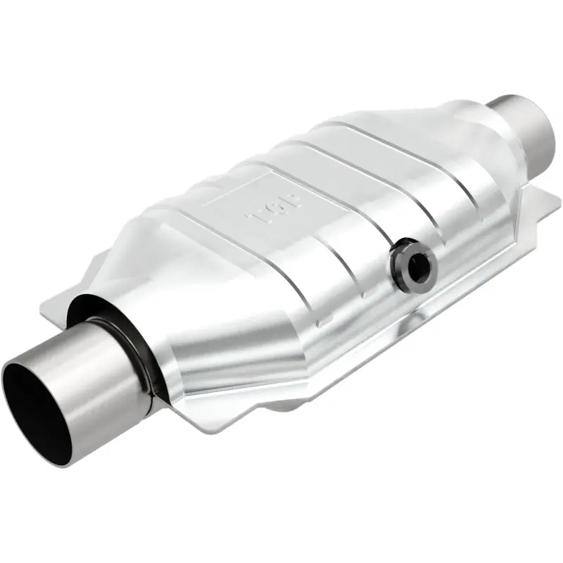 Magnaflow Universal Catalytic Converter – 2.5" Mid-Bed O2 Sensor Compatible, Obd-Ii Compliant 1