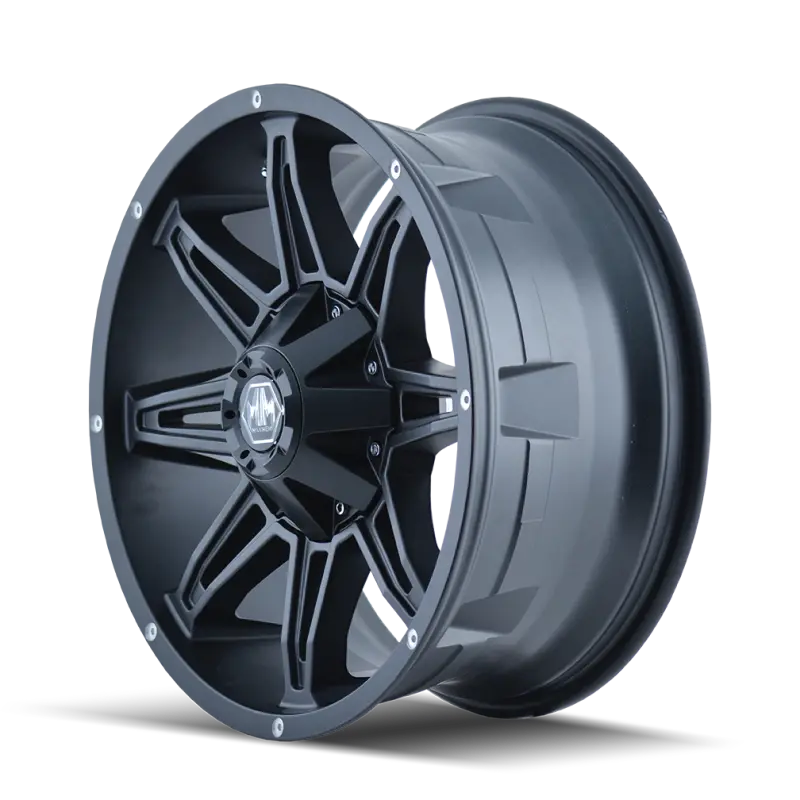 Mayhem Rampage Forged Wheel – 20X10”, 5X127 Bolt Pattern, -25Mm Offset, 87Mm Hub Bore, Matte Black 2