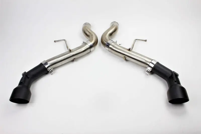 Mishimoto Dual-Tip Race Axle-Back Exhaust System – Black Tips, Compatible With 2016+ Chevrolet Camaro Ss 1