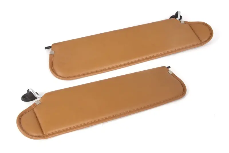 Omix-Ada Sunvisor Replacement Set — Soft-Touch Fabric, Fits 1997–2002 Jeep Wrangler Tj 1