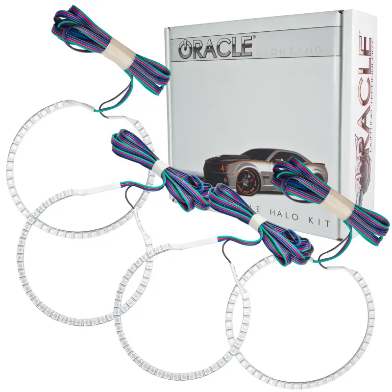 Oracle Colorshift Halo Lighting Kit – Customizable Rgb Led Rings With 2.0 Controller For 2005–2010 Chrysler 300 Base & Touring 2