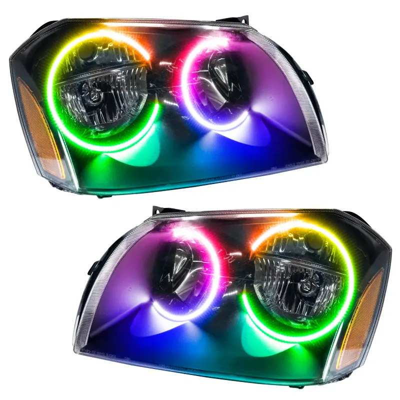 Oracle Colorshift Smd Headlight Kit For 2005–2007 Dodge Magnum – Black Housing, No Controller Required (Warranty Applies) 1
