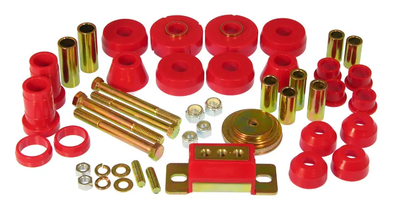 Prothane Total Suspension Bushing Kit – Red, For 1963–1966 Chevy C10 2Wd 1