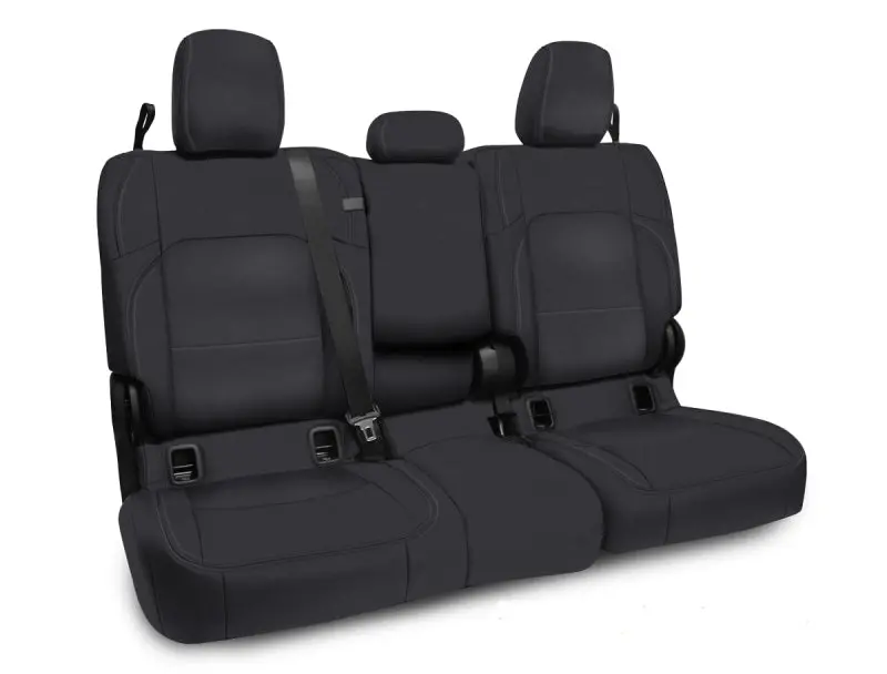 Prp Rear Bench Seat Cover For 2020+ Jeep Gladiator Jt – All-Black Leather Interior 1