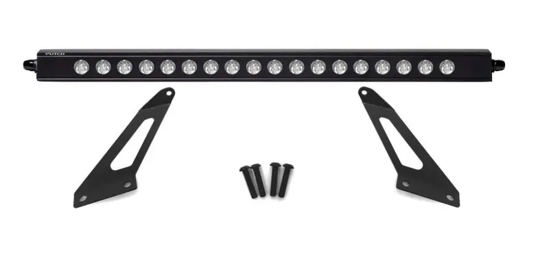 Putco Luminix Led Light Bar – 20" W/ Hood-Mount Bracket, Designed For 2007–2018 Jeep Wrangler Jk 1
