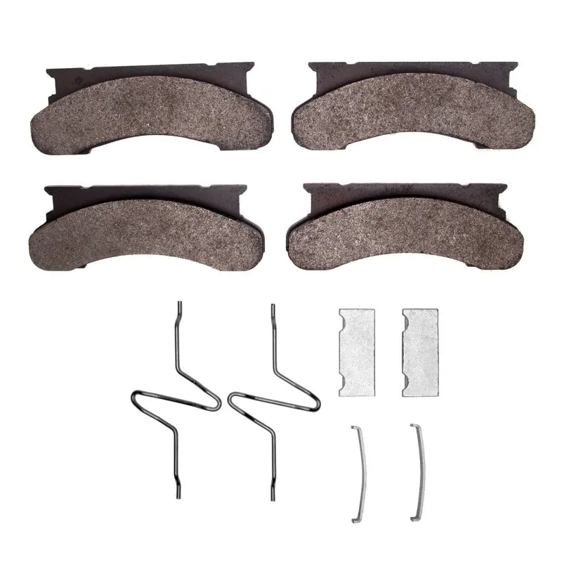 R1 Semi-Metallic Brake Pad & Hardware Kit – Front Axle, Fits 1975–1994 Ford E-250 Econoline 1