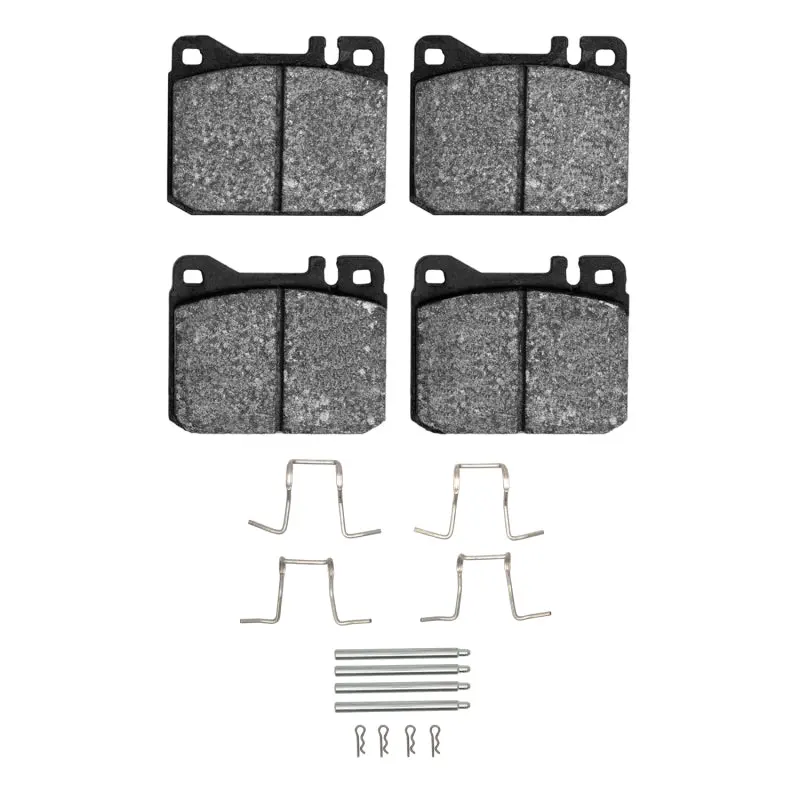 R1 Semi-Metallic Front Brake Pad & Hardware Kit For 1973–1979 Mercedes-Benz 280Se 1