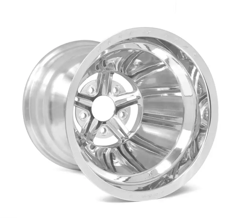 Race Star Pro Forged 15X14-Inch Sportsman Wheel – 5X4.75 Bolt Pattern, Polished Finish 1