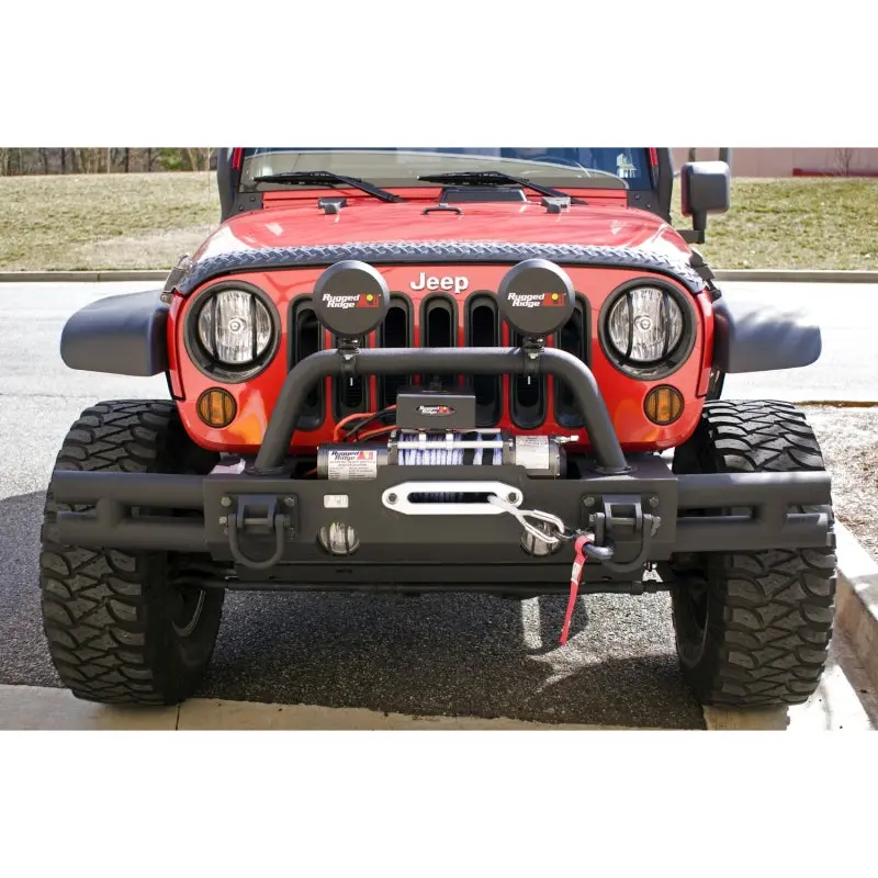 Rugged Ridge Off-Road Light Mounting Bracket – Adapts 2-Inch To 2.5-Inch Round Bars 1