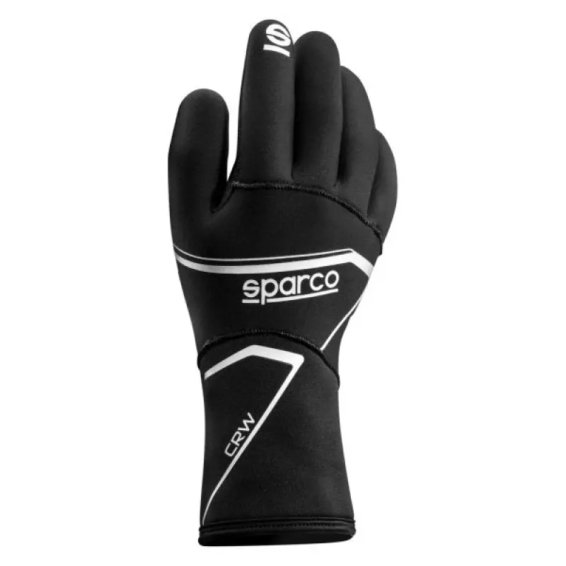 Sparco Crw Racing Gloves – Black, Large 1