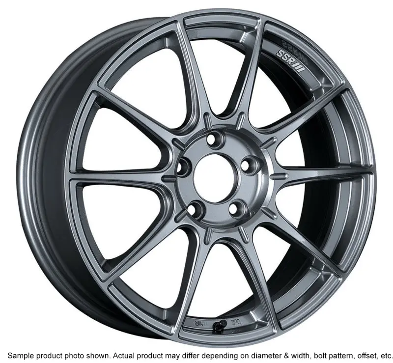 Ssr Gtx01 Dark Silver Alloy Wheel – 17X7 Inches, 5X100 Bolt Pattern, 50Mm Offset 1