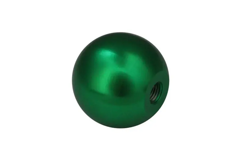 Torque Solution Billet Shift Knob – Universal 10X1.25 Thread, Vibrant Green Finish 1