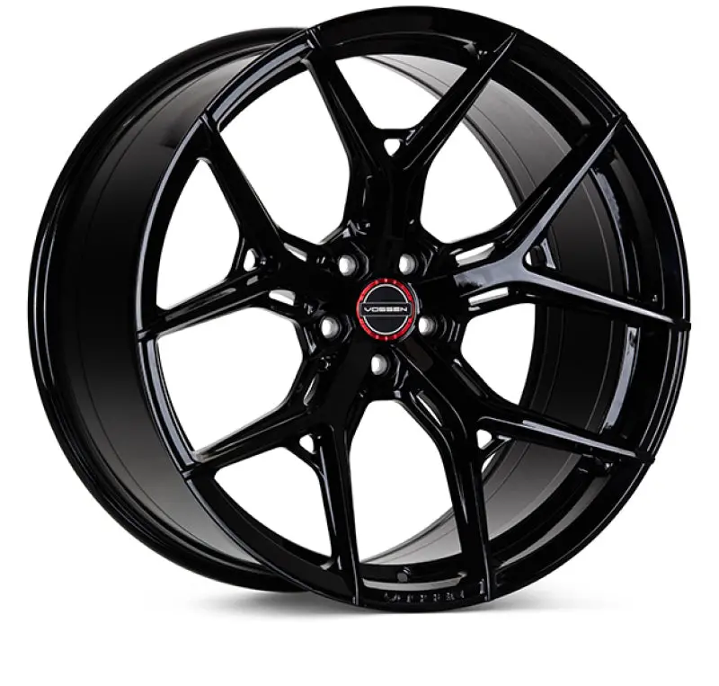 Vossen Hf-5 Gloss Black Alloy Wheel – 20X10.5", 5X112, Et45, Deep Face Design 1
