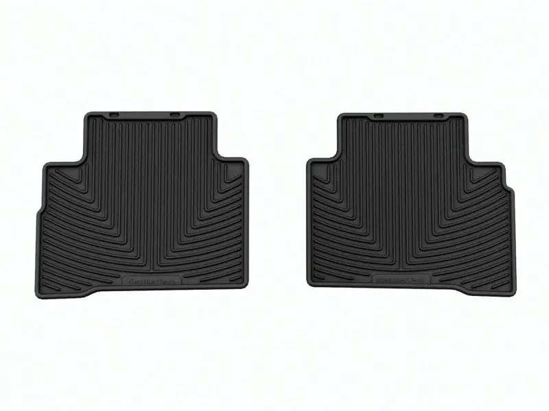 Weathertech All-Weather Rear Floor Mats For 2022–2024 Hyundai Tucson – Premium Black Design 1