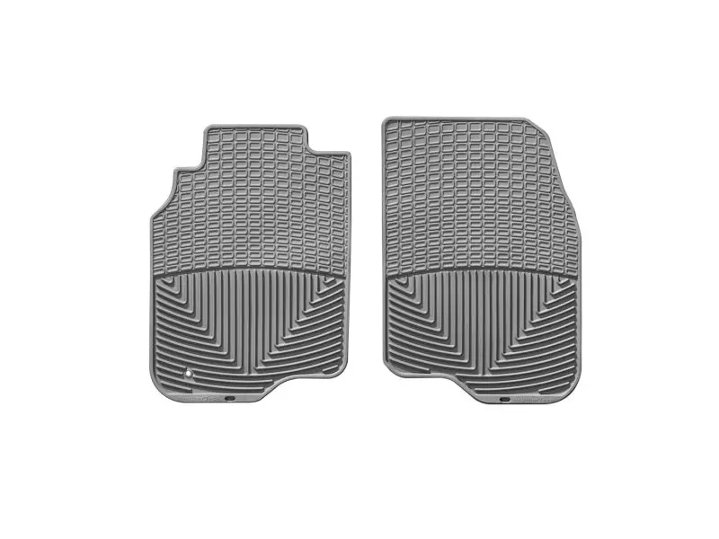 Weathertech Front Floor Mats — Custom Rubber Liners For 2007–2010 Saturn Aura (Grey) 1
