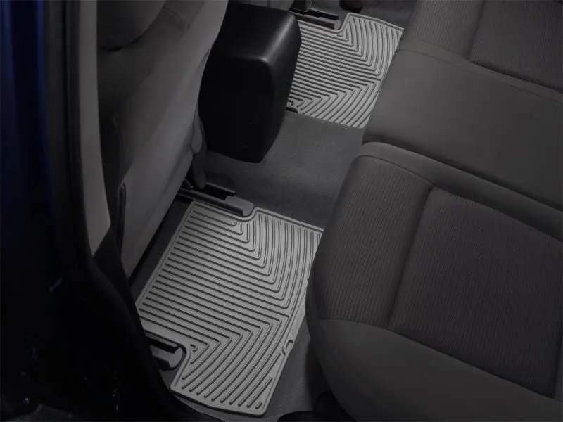 Weathertech Rear Rubber Floor Mats For 2007–2013 Bmw X5 – Gray 1