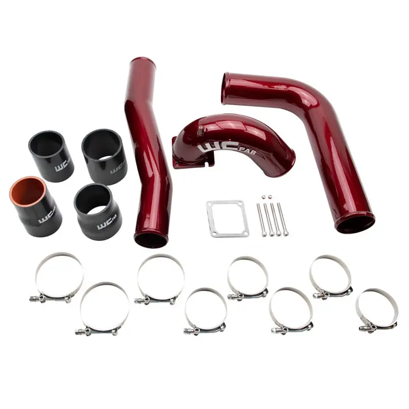 Wehrli High-Flow Stage 1 Intake Bundle For 2003–2007 Dodge 5.9L Cummins – Wcfab Red Design 1