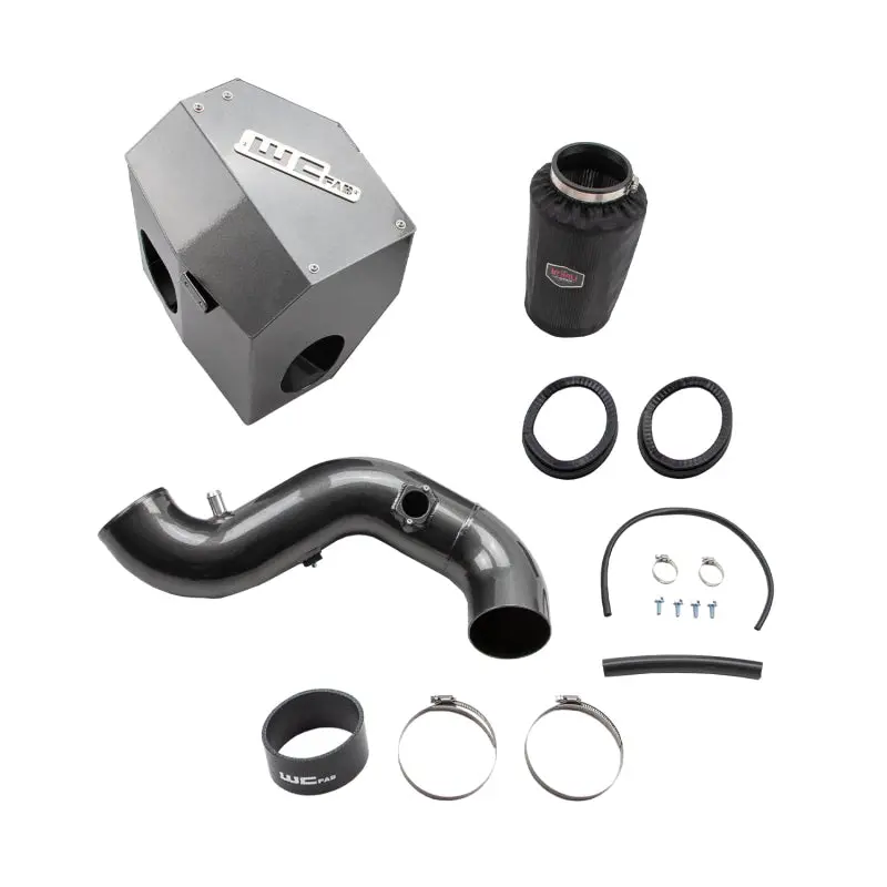 Wehrli Intake System – 4-Inch Cold Air Kit For 2013–2018 Cummins 6.7L, Flat Black Finish 1