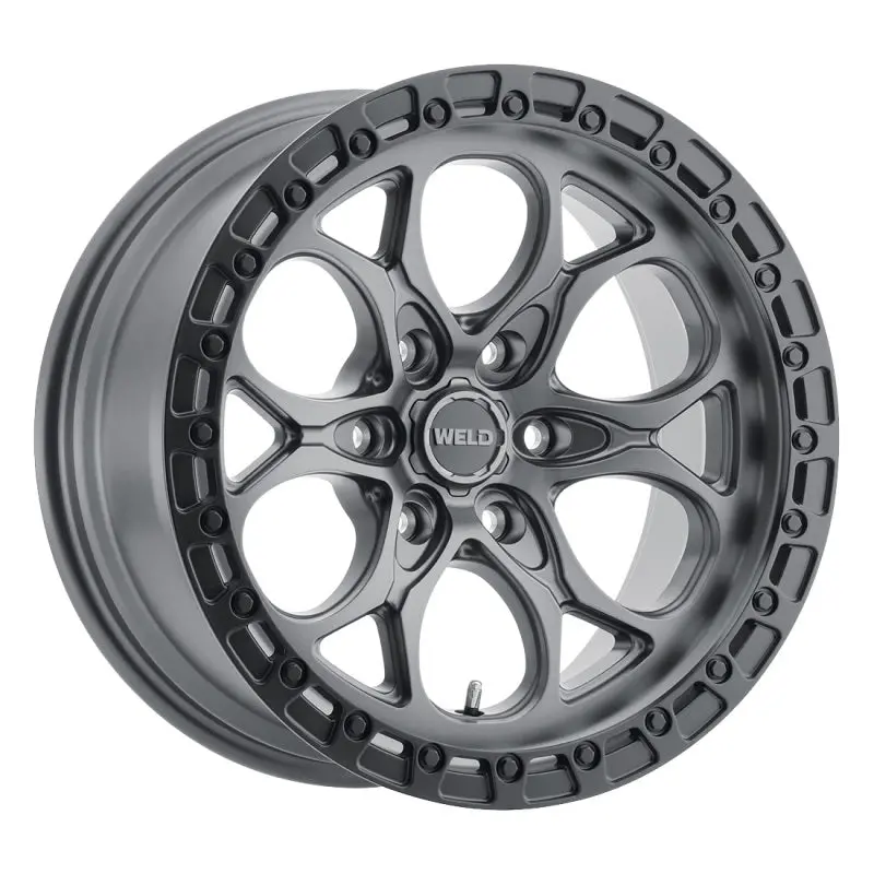 Weld Off-Road W107 20X10 Ledge 6X139.7 Et13 Bs6.00 Satin Gun / Black Ring 106.1 1