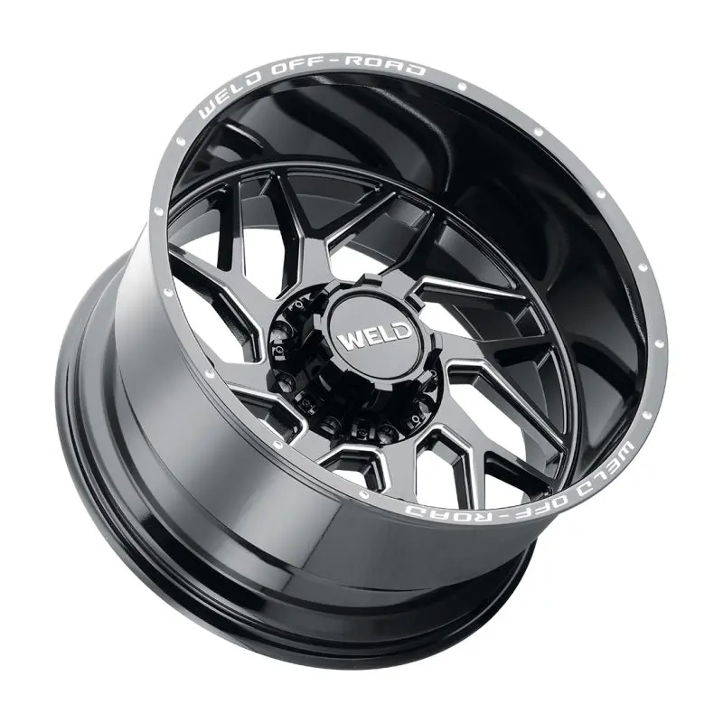 Weld Off-Road W117 22X10 Inch Gloss Black Forged Wheel – 8X180Mm, -18Mm Offset, 4.75In Backspace 1