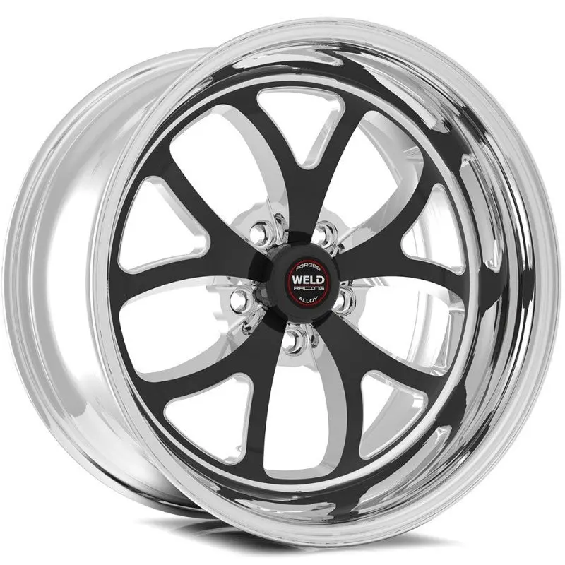 Weld S76 17X11In Black Beadlock Wheel – 5X115Mm Bolt Pattern, 5.8In Backspacing, Medium Pad, Single Beadlock Mt 1